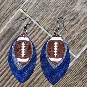 Football earrings